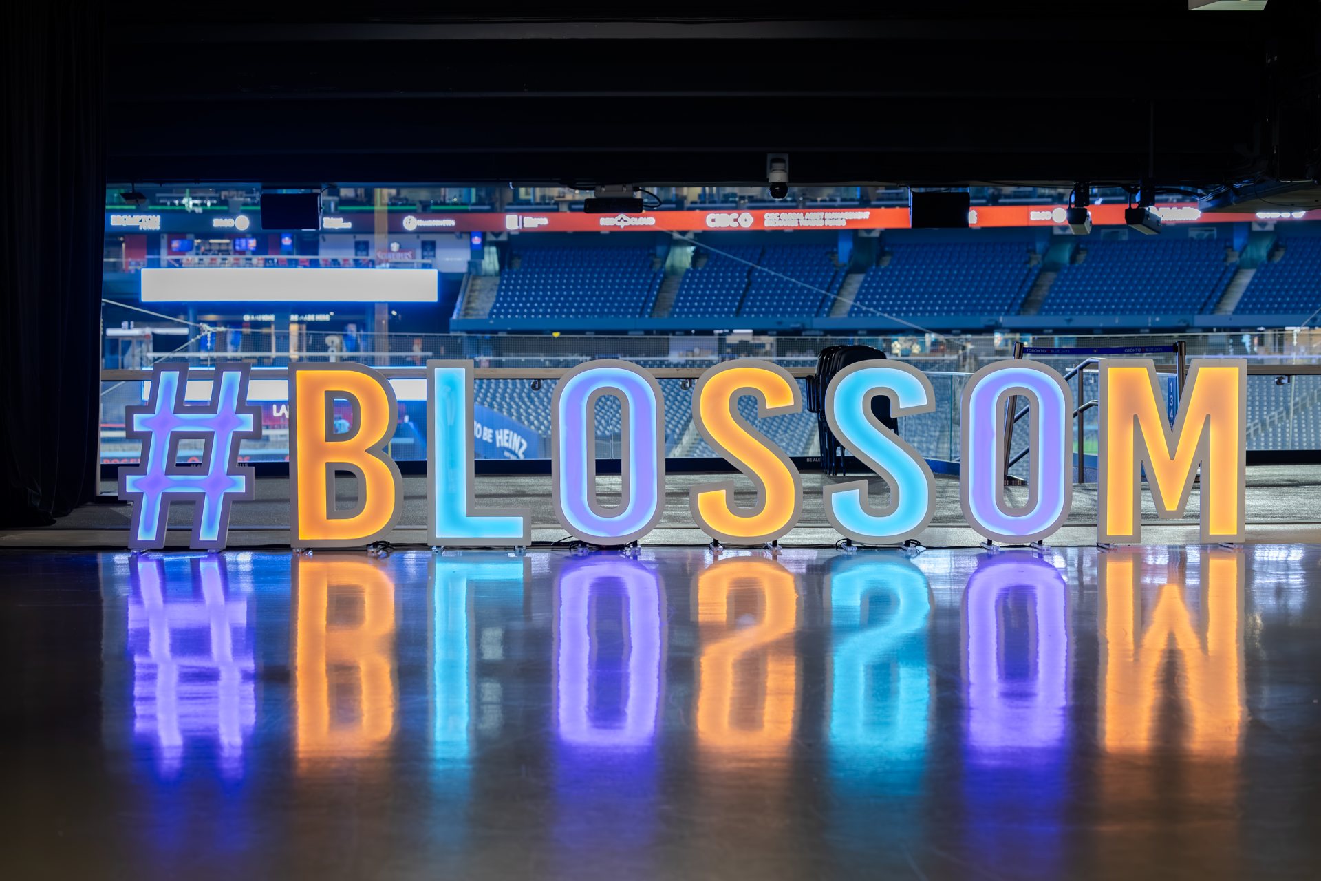 #BLOSSOM neon sign